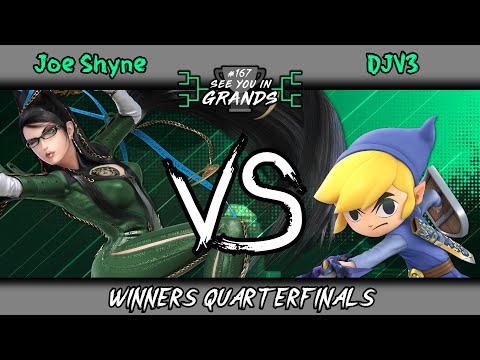 Joe Shyne (Bayonetta) vs DJV3 (Toon Link) - WQFs - See You in Grands #167