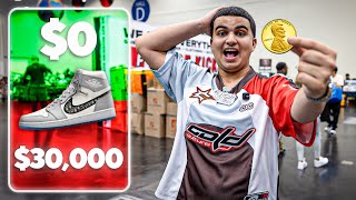 ¡COMPRANDO TENIS SOLO CON COINFLIPS!