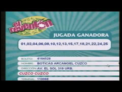 SORTEO EL REVENTON LUNES 10 DE ENERO DEL 2011