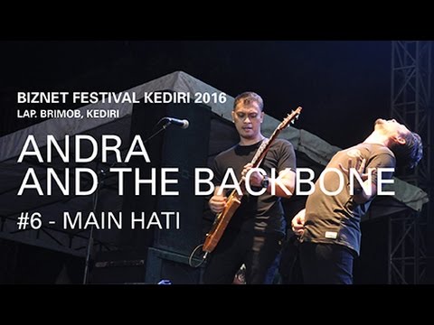 Biznet Festival Kediri 2016 : Andra and The Backbone - Main Hati