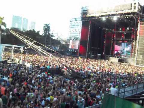 Laidback Luke Ultra Music Festival 2012 Main Stage