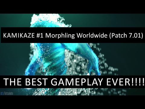 KAMIKAZE #1 Morphling (Patch 7.01) The Best Gameplay ever ! [ Pro Dota 2 Gameplay ]