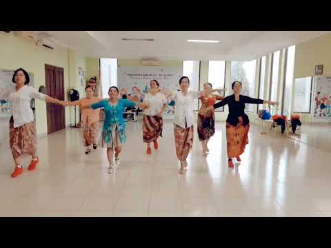 Kharisma Cinta 2023 Line Dance 🌺🌺🌺 Mirai Cici (INA) - March 2023💃💃💃Beginner#linedance #linedancer