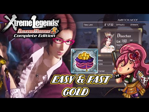 How to Get Gold FAST & EASY | Dynasty Warriors 8: Xtreme Legends (PS5 4K,60fps)