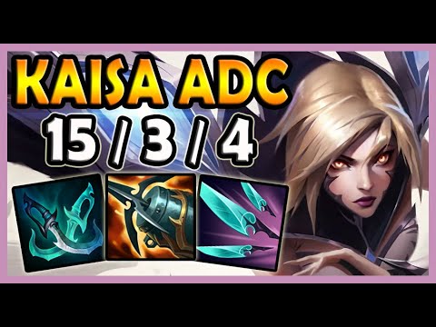 Kaisa vs Vayne (57% WIN RATE) ADC - Korea Challenger Patch 13.19 ✅