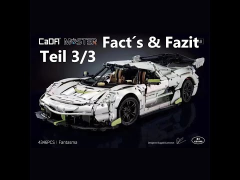 Conversion; Facts & Conclusion; 3-way comparison: CADA - Fantasma / C61048W / A technological hig...