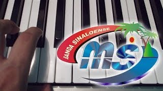No Me Pidas Perdòn / Banda Ms / Piano / Tutorial