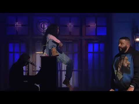 Just us live Dj Khaled ft Sza
