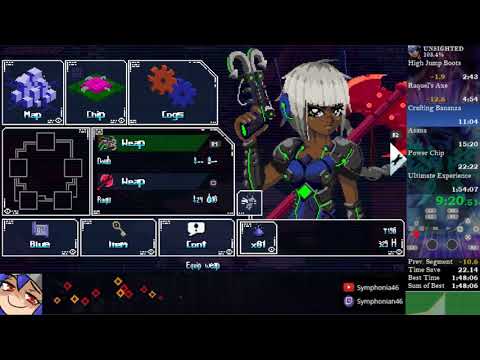 UNSIGHTED 103.4% Speedrun - 56:19.863 IGT (1:46:36 RTA)