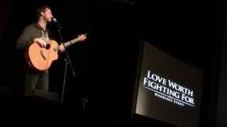 Warren Barfield   "Love Is Not A Fight" Live Performance