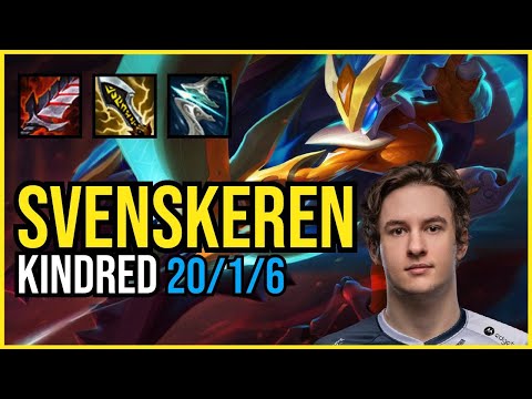 SVENSKEREN - KINDRED vs NIDALEE Jungle - NA Challenger - Patch 11.3