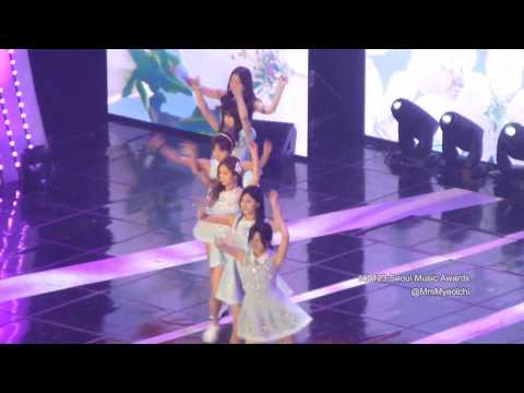 [Fancam] 140123 Seoul Music Awards :: A Pink ~ No No No