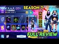 JULY MONTH BOOYAH PASS 2023 FREE FIRE NEW ELITE SEASON 7 FULL REVIEW T R A P CITY FF KA BUNDLE NEXT