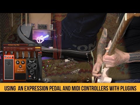 How to setup an expression pedal or midi controller with Amplitube and Bias FX