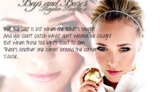 Boys and Buses by Hayden Panettiere (Lyrics on screen)
