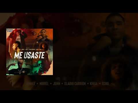 Jon Z - Me Usaste - Juhn X Noriel X Khea X Eladio Carrión X Ecko (video letra)