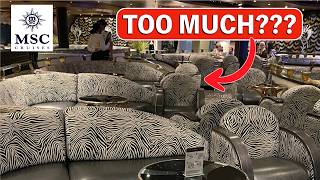 This Cruise Ship Design is 20 YEARS OLD! MSC Poesia Full Tour and Honest Review