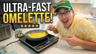 1800W Portable Induction Cooktop That Boils Water in 3 Minutes
