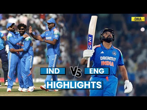 India Vs England Highlights 2nd ODI: Captain Rohit Sharma Hundred Helps IND Defeat ENG By 4 Wickets