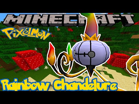 How to Find Rainbow Chandelure in Pixelmon Reforged - Minecraft Guide - Version 9.3.14