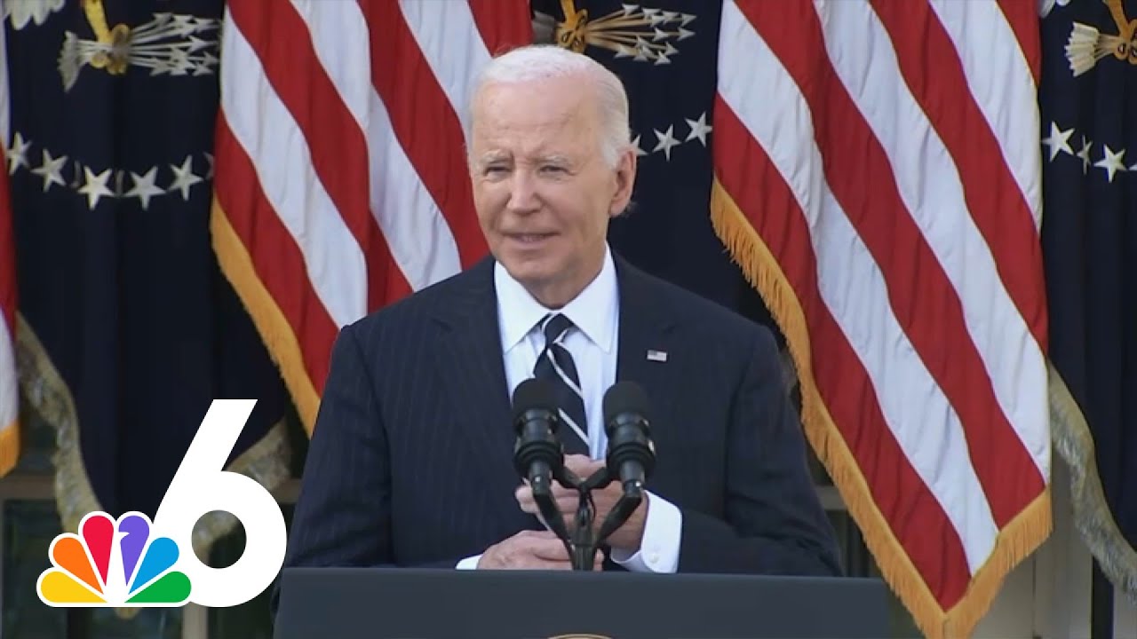 President Biden pledges 'peaceful' transition after Donald Trump's win over Kamala Harris