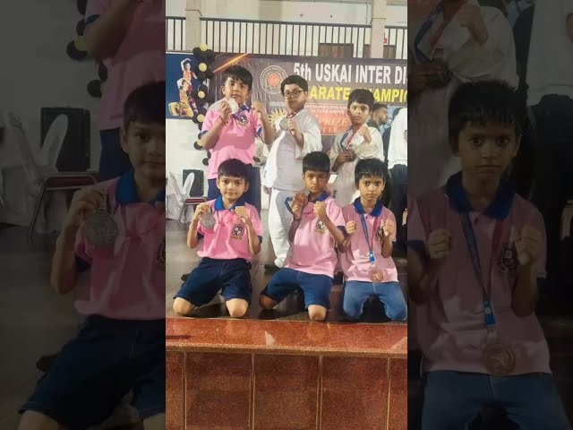 Our Young Karate Champions Shine! 🥋🏅 | Proud Moments from Varanasi