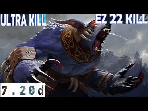 DOTA 2 7.20d | URSA OFFLANE 22 ULTRA KILL PRO MMR GAMEPLAY |
