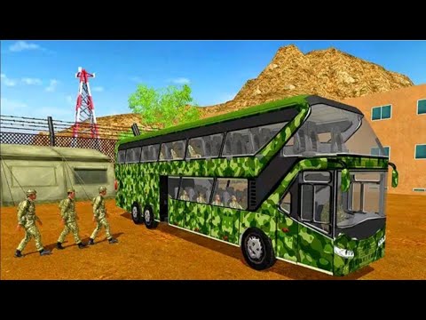 Army Bus Driver US Soldier Transport Duty 2019 -  Android Game