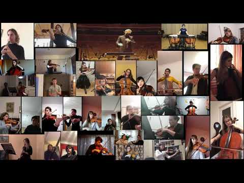 Ansamblul Orchestral DaCamera Online, Simfonia in La Major de George Stephanescu.