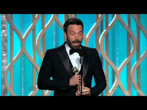 Ben Affleck wins Best Director - Golden Globes 2013