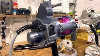 Hooker Electric Gunmetal and Pink Anodized Shimano Autostop