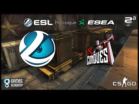 ESL ESEA Pro League S2 - Luminosity Gaming vs. Conquest (Train) - Narração PT-BR