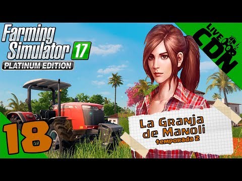 🔴 Farming Simulator 17: LGM T2C18 'Ropa DLC Parte 2' | En Directo