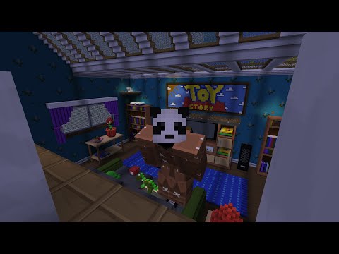 Panda Play - EXPLORING THE MINECRAFT TOY STORY 2 ADVENTURE MAP :)  - PART 1