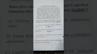 6. Sınıf Sosyal Bilgiler 4.Ünite 1. Kazanım Yeni Nesil Soru