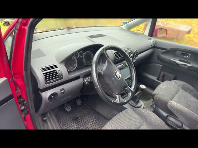 1321063 SEAT Alhambra 7-Seater 2.0 TDI PD Manuell, 140hk, 2008 (Reparationsobjekt)