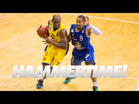 Hammertime! Rickey Paulding mit dem einhändigen Slam Dunk!