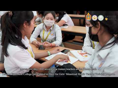 Educating for Menstrual Equity in Cambodia