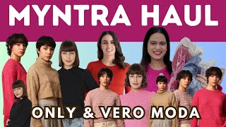 Trending sweaters on Myntra 😍 Under BUDGET| ONLY  Vero Moda, FableStreet| MYNTRA END OF REASON SALE