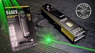 Klein Tools 56074 Rechargeable Slim-Profile LED Pocket Flashlight with Laser