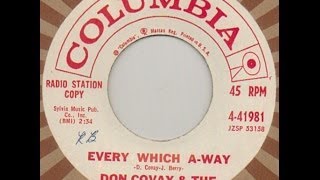 EVERY WHICH A-WAY - DON COVAY &amp; THE GOODTIMERS (1961)