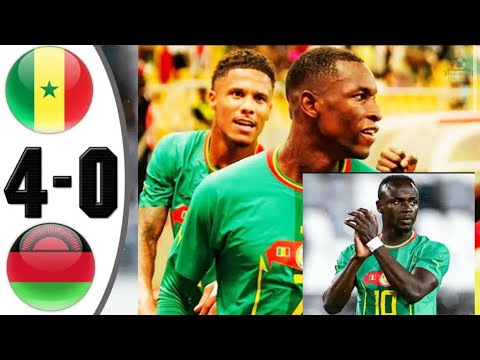 Senegal vs Malawi 4-0 Highlights & All Goals 2024 HD