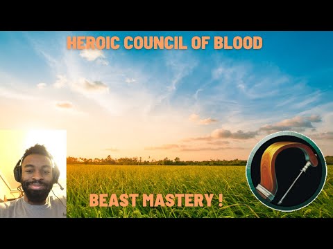 Heroic Council of Blood Castle Nathria. 9.0 WoW Shadowlands 214 Beast Mastery!