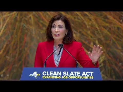 NY Governor Kathy Hochul Signs New Clean Slate Act Into Law