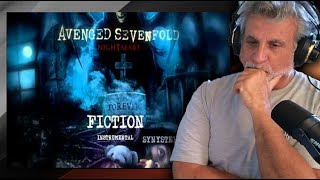 Checking Avenged Sevenfold FICTION | TWITCH Suggestion Reaction and Production Review
