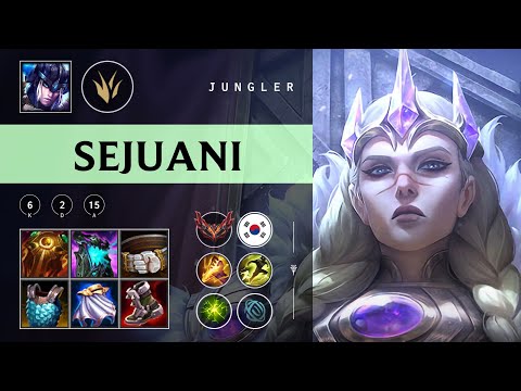 Sejuani Jungle vs Jayce - KR Grandmaster Patch 25.24
