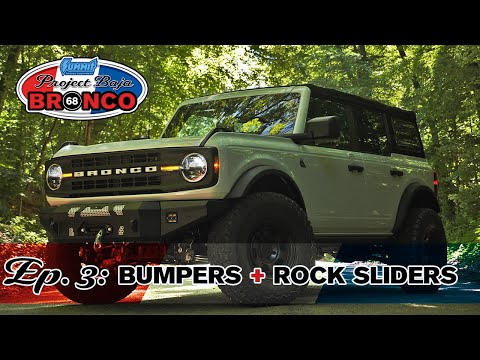 Aftermarket Bronco Bumper Swap + Body Armor | Project Baja Bronco (Ep. 3)