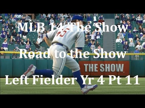 MLB 14 The Show (PS4) Road to the Show Left Fielder Yr 4 - Pt 11