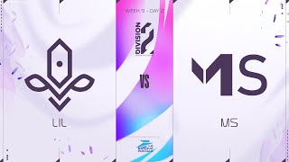 LFL Division2 Spring Split 2023 - W9D2 - LIL vs MS