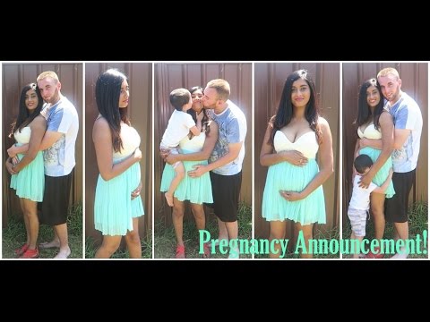 OUR CUTE PREGNANCY ANNOUNCEMENT! Video
